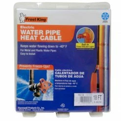 Frost King Electric Water Pipe Heat Cable 18 Foot HC18A - Tool Holders & Equipment Storage