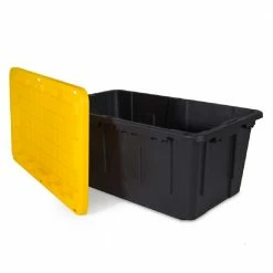 Tough Box 40 Gallon Tough Storage Tote with Lid - 40GTBXLTCB - Baskets & Bins -Cheap Storage & Moving Store da0f9aa6fd98bd72afe163d246cf159d380eb943 2767300044 3