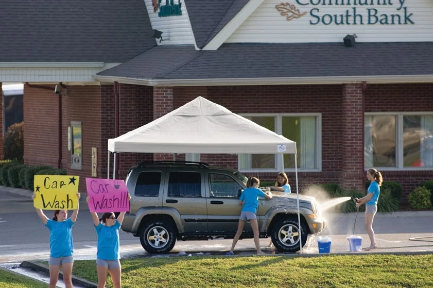ShelterLogic 12 Foot x 12 Foot Popup Canopy White Cover - 22538 - Car Ports 4 ShelterLogic 12 Foot x 12 Foot Popup Canopy White Cover - 22538 - Car Ports - Image 2