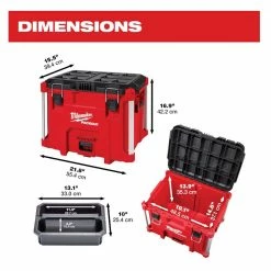 Milwaukee PACKOUT™ XL Tool Box - 48-22-8429 - Tool Boxes 12 Milwaukee PACKOUT™ XL Tool Box - 48-22-8429 - Tool Boxes -Cheap Storage & Moving Store ec09f2e937f865bfebb38856e9cbfde5faf0b235 2022016769 5