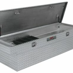 Delta Deep Full Size Single Aluminum Lid Crossover, Bright - 1-301000 - Tool Boxes