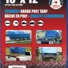 Erickson 10 x 12 Blue Poly Tarp 57006-MID - Tarps