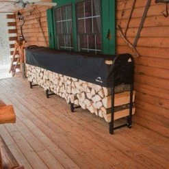 ShelterLogic 12 Foot Covered Firewood Rack - 90403 - Car Ports -Cheap Storage & Moving Store f9e2a97ac1f6c5f030d3e60baa308cd6f3b974d1 072111493