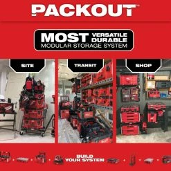 Milwaukee PACKOUT™ 18.6" Tool Storage Crate Bin with Carrying Handles - 48-22-8440 - Storage Tubs -Cheap Storage & Moving Store fc463e8d98d3eba00b7070e29f635d0bcfdfd84c 48 22 8440 4