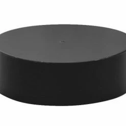 Imperial Mfg 6 inch 24 Gauge Black Cleanout Tee Cap BM0029 - Fireplace Accessories